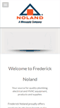 Mobile Screenshot of fredericknoland.com